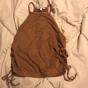 American Eagle halter crop top